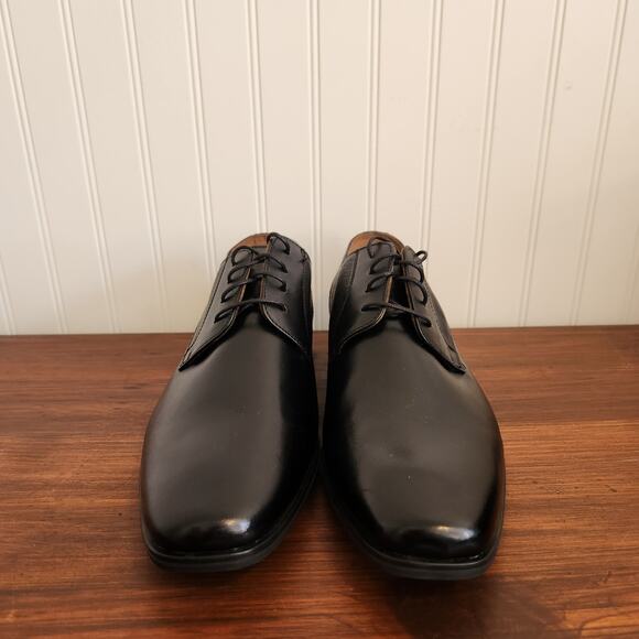 Florsheim Men's‎ Size 11.5M Dark Brown Leather Dress Shoes New - Picture 3 of 10
